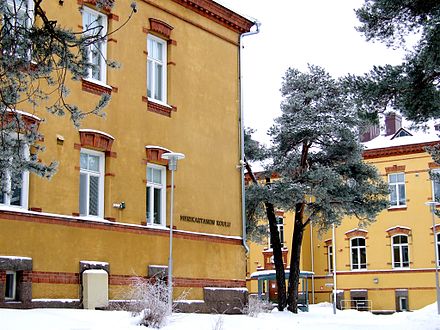 Merikartano school for deaf students in Oulu, Finland (February 2006)