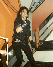 A Bad era wax figure of Jackson at Madame Tussauds Michael Jackson.jpg