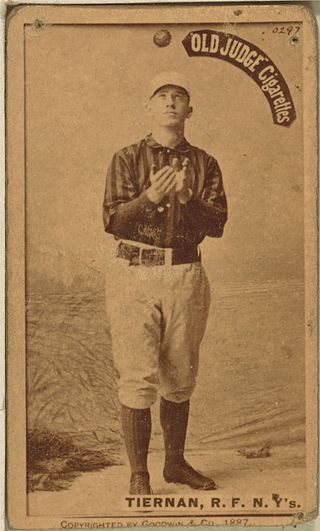 <span class="mw-page-title-main">Mike Tiernan</span> American baseball player (1867–1918)