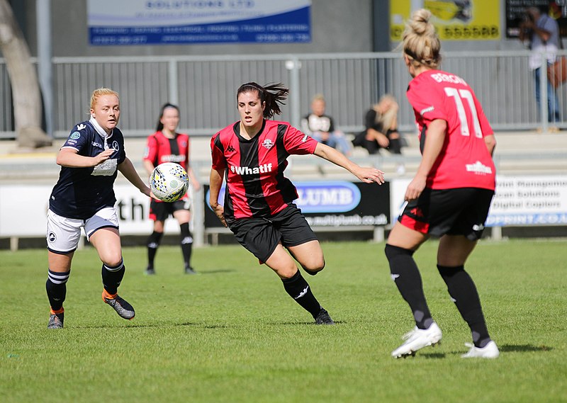 File:Millwall Lionesses 0 Lewes FC Women 3 FAWC 09 09 2018-265 (44605747951).jpg