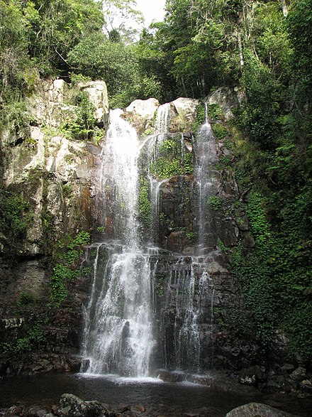 Minnamurra Falls from the edge of the Minnamurra Falls walk