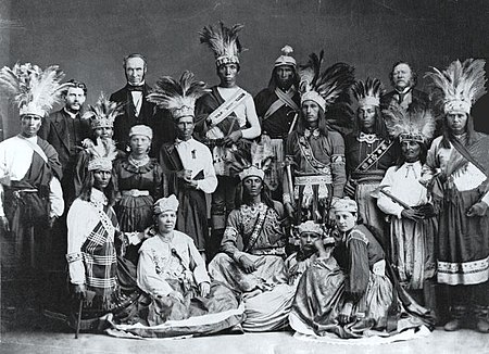 Mohawks Kahnawake 1869