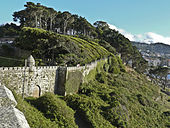 Castle of Monterreal Monterreal - Baiona Murallas.JPG