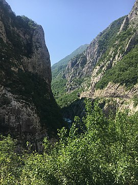 Moračos kanjonas Moračos kalnuose