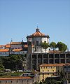 Português: Mosteiro da Serra do Pilar, em Vila Nova de Gaia, visto a partir da ponte Dom Luís I.