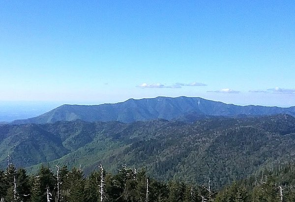 Mount Le Conte is the tallest mountain in eastern North America, measured from base to summit