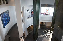 The interior of the museum in 2011.