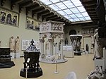 Museo pushkin, calchi, sala del medioevo 01.JPG