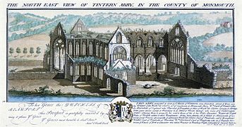 The north-east view by the Buck brothers, 1732