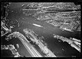 IJ, railway station and Noordhollandsch Kanaal, Amsterdam