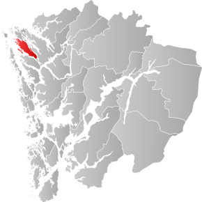Poziția localității Radøy