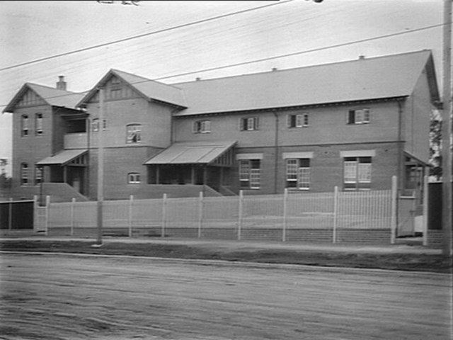 North Sydney Girls' High School prior to opening, January 1914