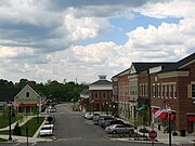 The First and Main shopping district