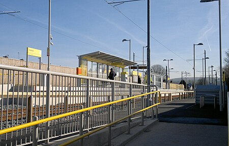 Newbold Metrolink station