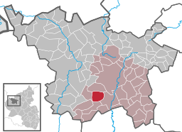 Läget för Niederstadtfeld i Landkreis Vulkaneifel