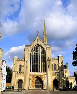 Norwich Cathedral - west front
