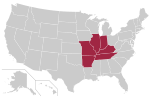 Ohio Valley Conference Map.svg
