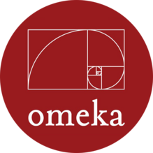 Logotipo do software Omeka