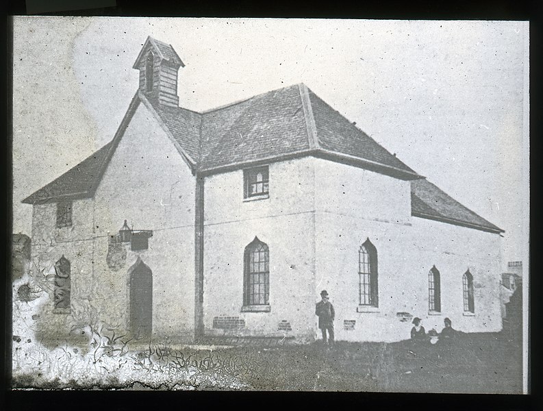 File:Original Christ Church, 1817, built by Capt. Wallis.jpg