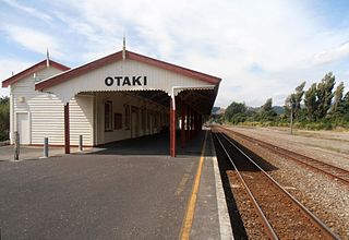 <span class="mw-page-title-main">Ōtaki railway station</span> Railway station in New Zealand