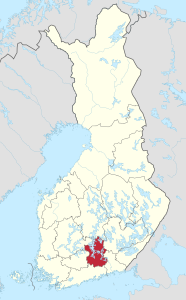 Päijät-Häme – Localizzazione