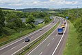 Bochtige tracéverloop tussen Saarlouis en Neunkirchen. (2016)