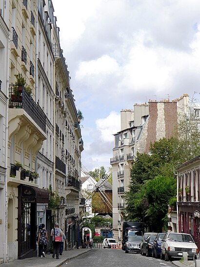 Cómo llegar a Rue Lepic en transporte público - Sobre el lugar