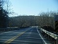 PA 662 northbound over Maiden Creek