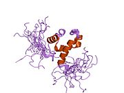2d8c: Solution structure of the sam-domain of mouse phosphatidyl ceramidecholinephosphotransferase 1