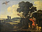 Paysage avec viol de Ganymède, Carlo Saraceni 001.JPG