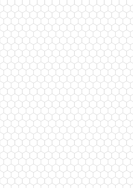 File:Page blanche A4 hexagonale 6 75mm 90d.svg