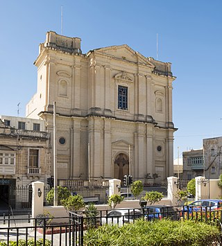 <span class="mw-page-title-main">Santa Venera Parish Church</span> Church in Santa Venera, Malta