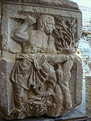 Boatmen's Pillar, 1st century, limestone (Île-de-France)