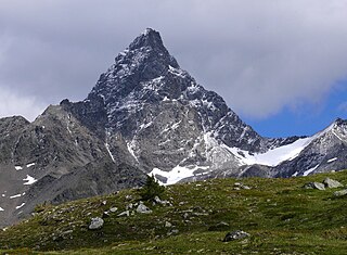 Piz Kesch Mountain in Switzerland