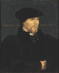 Portrait of a Man in Black, perhaps Sir Richard Cromwell[128]