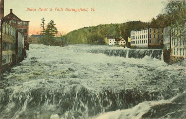 Black River and falls c. 1910