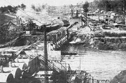 Powersite Dam at its completion circa 1913 Powersite Dam Ow3i407.JPG