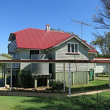 Prenzlau State School, east elevation, 2015 Prenzlau State School, east elevation (EHP, 2015).jpg