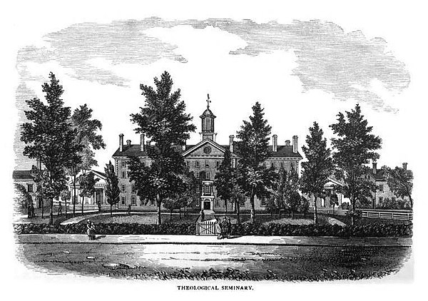 Princeton Theological Seminary, headquarters of the Old School Presbyterians (1879)