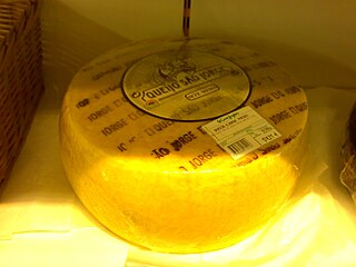 <span class="mw-page-title-main">São Jorge cheese</span> Portuguese cheese