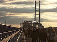 Rügenbrücke, Ansicht aus Richtung Rügen