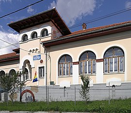 The Octavian Codru Tăslăuanu School in Bilbor