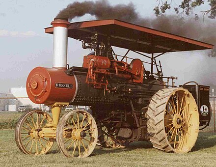 Russell & Company Steam Tractor