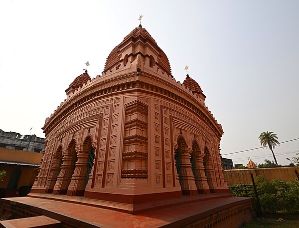 Image: Radhamadhab temple at Khandra in Paschim Bardhaman district 09