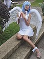 RaiRai as angel costume Rem at PF30 20190518h.jpg