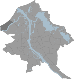 Buļļi Neighbourhood of Riga in Kurzeme District, Latvia