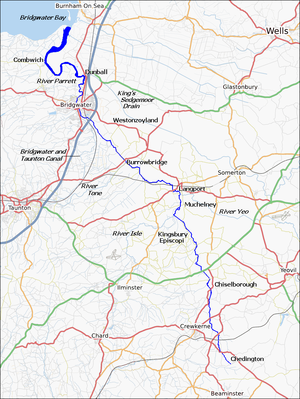 300px river parrett map