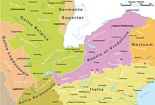 Roemische Provinzen Alpenraum ca 14 n Chr.jpg