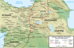The Roman-Persian frontier in Late Antiquity Roman-Persian Frontier in Late Antiquity.svg