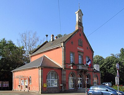 La mairie de Rossfeld.